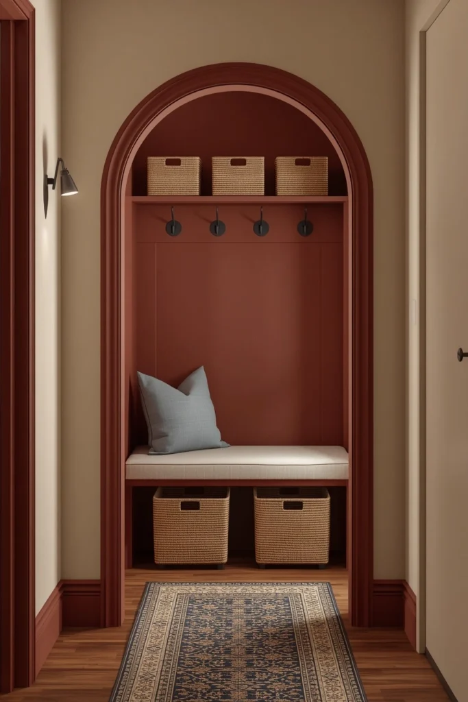 18 Mini Mudroom Ideas That Prove You Don't Need Much Space to Stay Organized 5 The Coat Closet Conversion mini mudroom