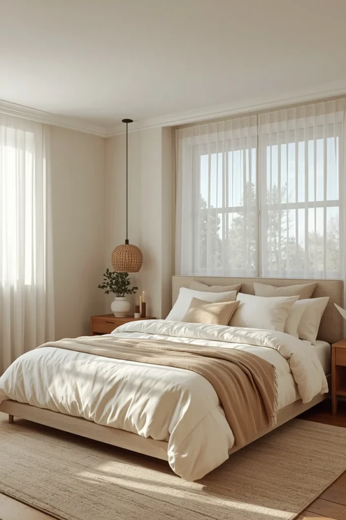 24 Basement Ideas That Transform the Most Overlooked Space Into Your Favorite Room 15 basement guest bedroom, featuring a low platform bed
