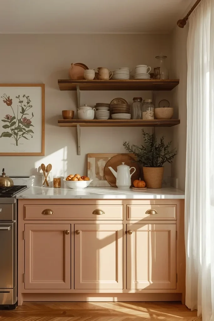 18 Cottagecore Kitchen Ideas That Make Cooking Feel Like a Fairy Tale 12 Painted Sage Green Cabinets