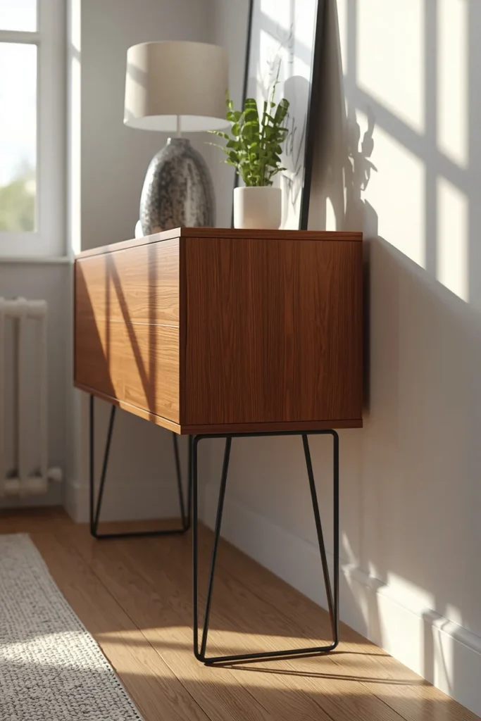 18 IKEA Hack Ideas That Turn Basic Furniture Into Designer Pieces 12 living room console, featuring an IKEA sideboard
