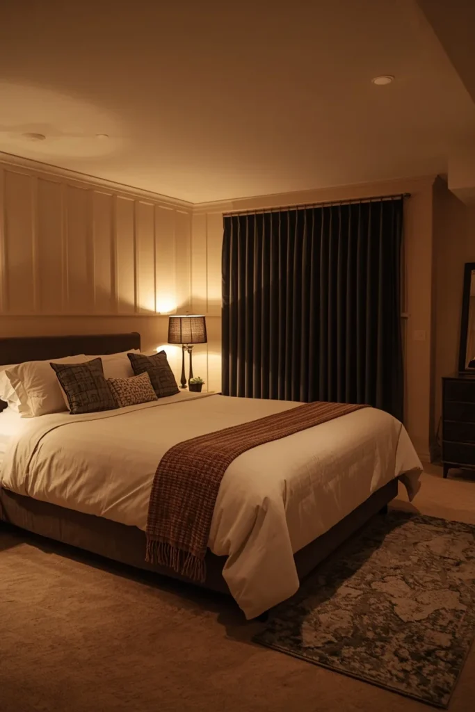 18 Cozy Basement Ideas That Transform Dead Space Into a Family Favorite Room 14 Basement Guest Suite — A Boutique Hotel Below Ground