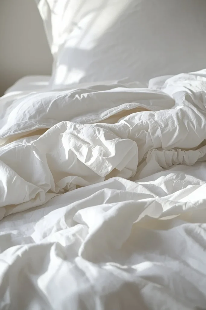 21 Summer Bedding Ideas That Make Your Bed Look Fresh & Resort-Ready 16 Embroidered French Lace Ruffle Duvet
