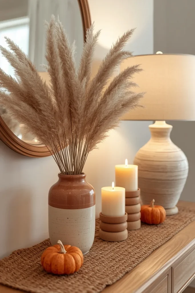 24 Basement Ideas That Transform the Most Overlooked Space Into Your Favorite Room 22 basement console table vignette