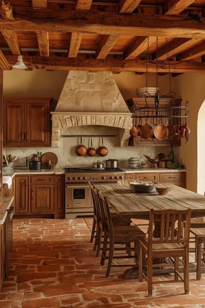 19 Kitchen Aesthetic Ideas So Good You'll Want to Renovate Tomorrow 17 Tuscan kitchen aesthetic, warm knotty alder cabinetry