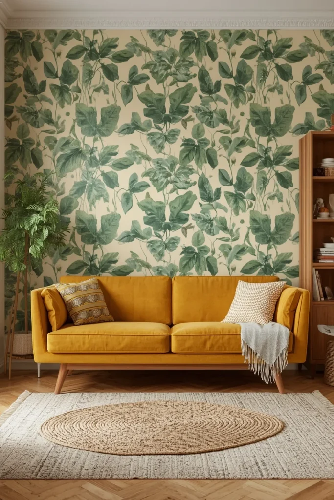 18 Living Room Wallpaper Ideas That Are Bold, Beautiful & Conversation-Starting 18 Peel-and-Stick for Renters