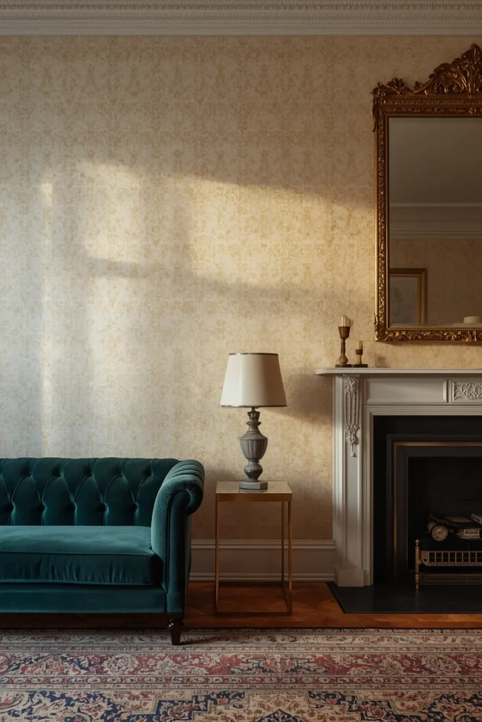 18 Living Room Wallpaper Ideas That Are Bold, Beautiful & Conversation-Starting 19 Moiré Pattern living room