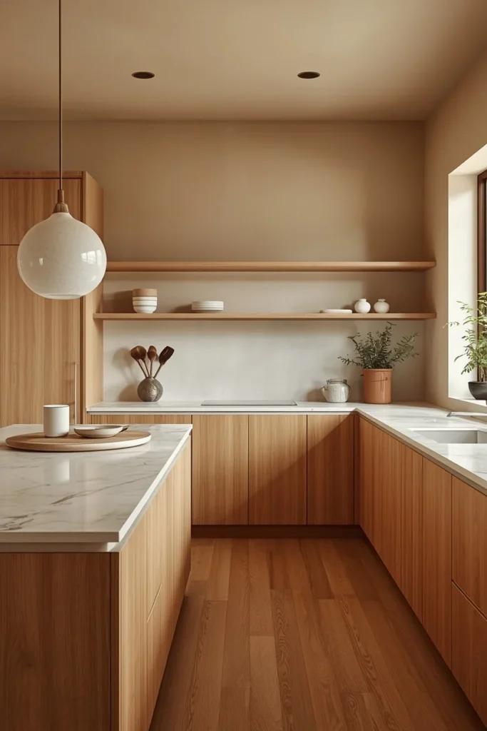 19 Kitchen Aesthetic Ideas So Good You'll Want to Renovate Tomorrow 20 warm minimalist kitchen aesthetic,
