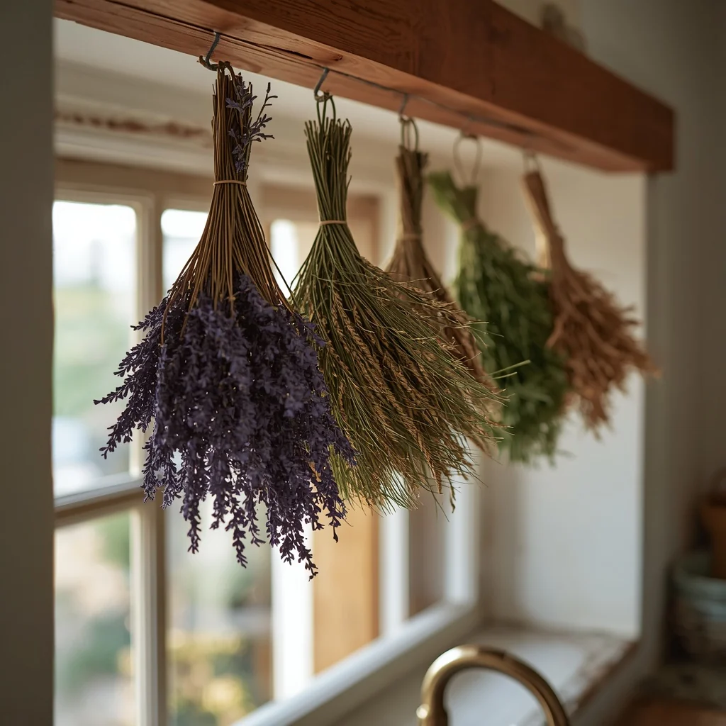 18 Cottagecore Kitchen Ideas That Make Cooking Feel Like a Fairy Tale 4 The Windowsill Herb Garden