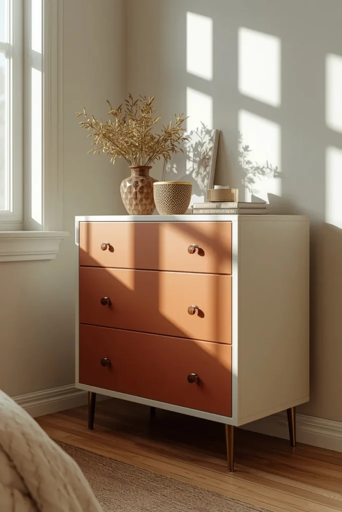 18 IKEA Hack Ideas That Turn Basic Furniture Into Designer Pieces 4 a hacked IKEA MALM dresser painted cream