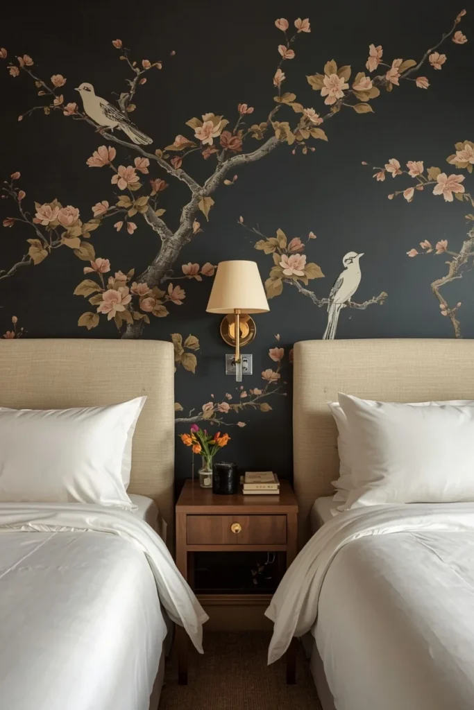 19 Bedroom Wallpaper Designs That Instantly Make Your Space Feel Dreamy 5 Moody & Bold: Statement Wallpapers That Earn Their Place