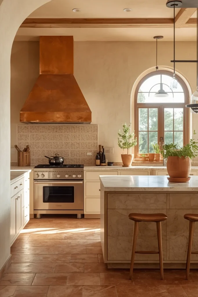 19 Kitchen Aesthetic Ideas So Good You'll Want to Renovate Tomorrow 6 modern Mediterranean kitchen aesthetic,