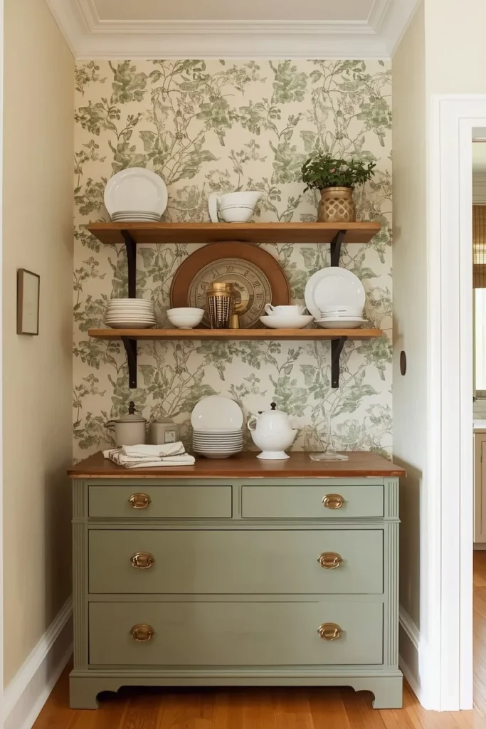 18 Cottagecore Kitchen Ideas That Make Cooking Feel Like a Fairy Tale 8 Gingham and Floral Curtains