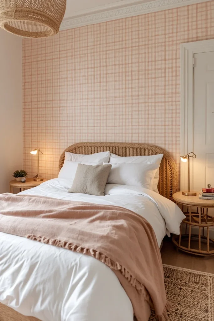 19 Bedroom Wallpaper Designs That Instantly Make Your Space Feel Dreamy 9 Stripe Wallpaper — Vertical, Wide, and Tonal