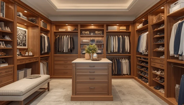 24 Custom Walk-In Closet Designs That Make Getting Dressed Feel Like a Dream 5 custom walk in closet featured image