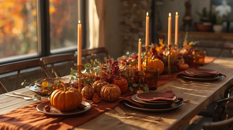 16 Fall Table Decor Ideas That Turn Every Dinner Into an Autumn Celebration 2 fall table decor autumn celebration
