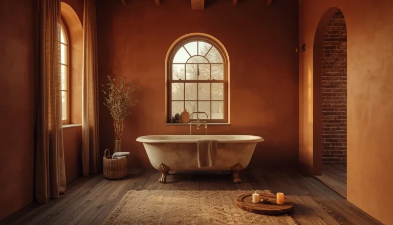 20 Farmhouse Bathroom Ideas That Are Rustic, Cozy & Utterly Gorgeous 2 farmhouse bathroom design