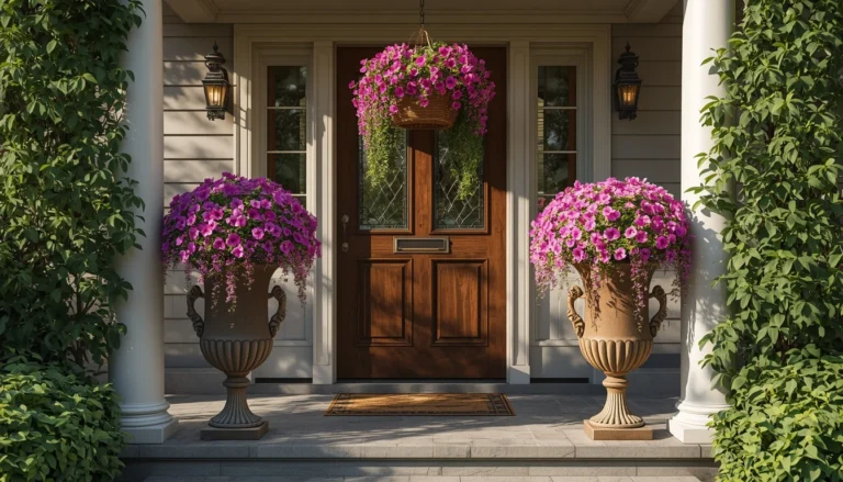 22 Front Porch Flower Ideas That Make Your Home's Entrance Bloom Beautifully 30 front porch flower ideas