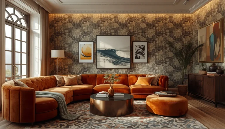 18 Living Room Wallpaper Ideas That Are Bold, Beautiful & Conversation-Starting 21 living room wallpaper featured image