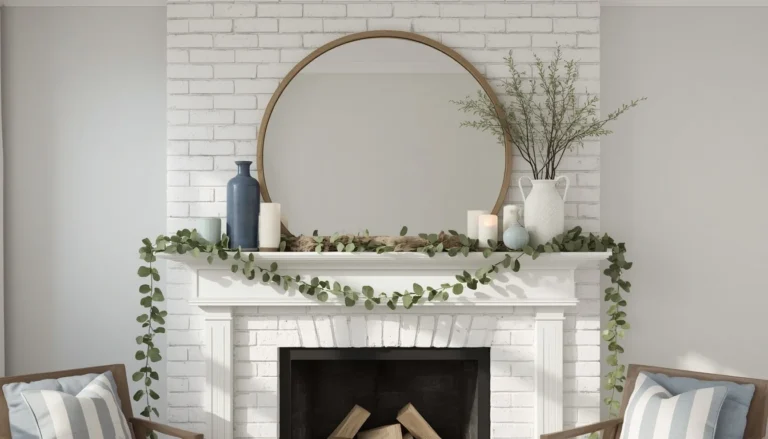 20 Summer Mantel Ideas That Bring Breezy Seasonal Charm Into Your Home 5 summer mantel decor ideas