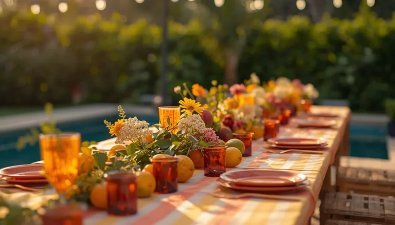 24 Summer Tablescape Ideas That Are Fresh, Colorful & Totally Stunning 1 summer tablescape ideas