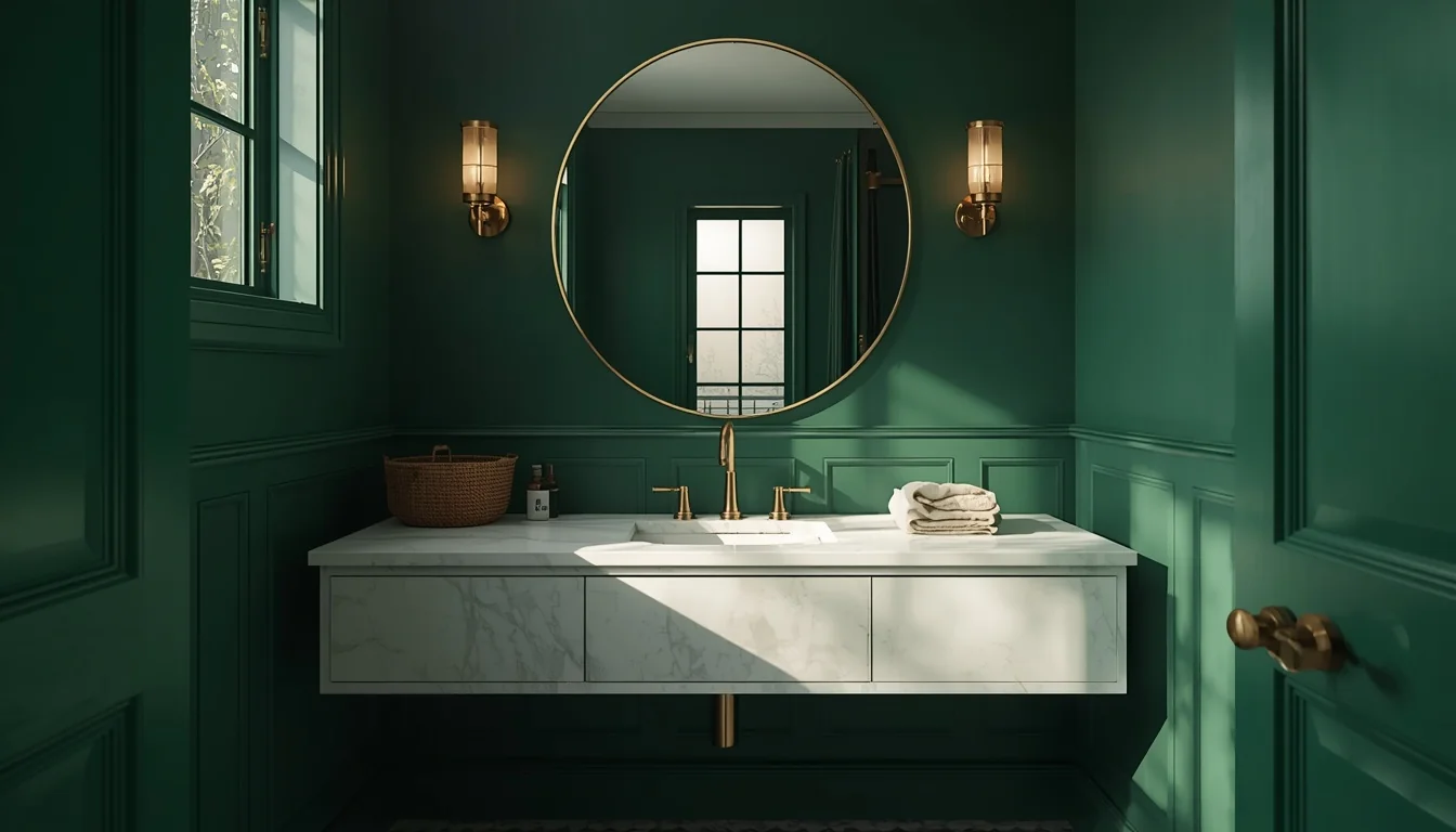 24 Tiny Powder Room Ideas That Make the Biggest Impression 1 tiny powder room featured