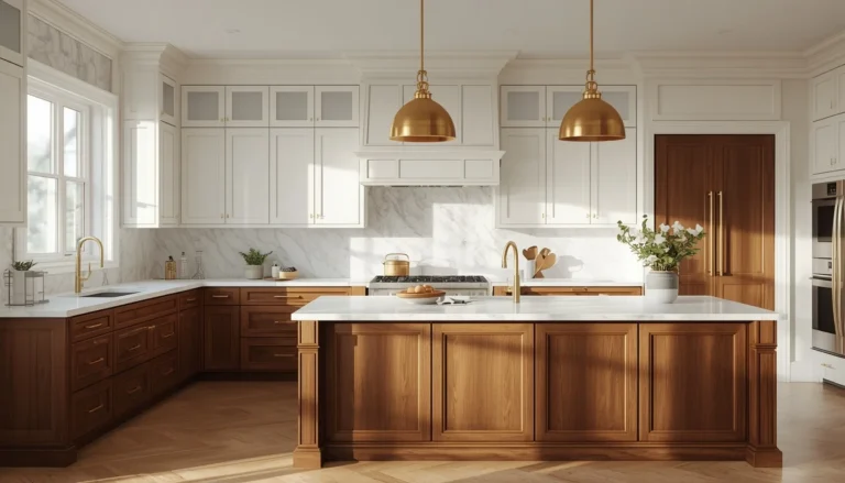23 Two-Tone Kitchen Cabinet Combos That Look Insanely Expensive 7 two toned kitchen cabnet combos