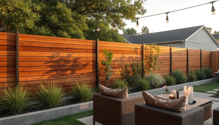 17 Wood Privacy Fence Ideas That Are Beautiful, Functional & Totally Chic 2 wood privacy fence ideas